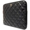 Guess Sleeve GUCS16ZPSQSSGK 16" czarny/black Quilted 4G