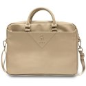 Guess Torba GUCB15ZPGSTEGD 16" złoty/light gold Triangle 4G