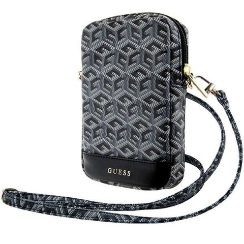 Guess Torebka GUWBZPGCSPGK czarny/black Zip GCube Bottom Stripe