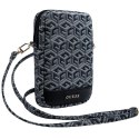 Guess Torebka GUWBZPGCSPGK czarny/black Zip GCube Bottom Stripe