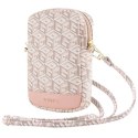 Guess Torebka GUWBZPGCSPGP różowy/pink Zip GCube Bottom Stripe