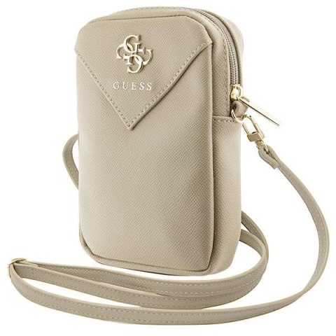 Guess Torebka GUWBZPGSTEGD złoty/light gold Zip Triangle 4G