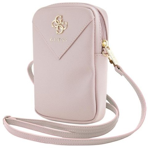 Guess Torebka GUWBZPGSTEGP różowy/pink Zip Triangle 4G