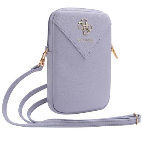 Guess Torebka GUWBZPGSTEGU fioletowy/purple Zip Triangle 4G