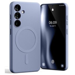 Mercury MagSafe Semi-Silicone Samsung S24 G921 lawenda /lavender