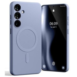 Mercury MagSafe Semi-Silicone Samsung S24+ G926 lawenda /lavender