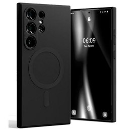 Mercury MagSafe Semi-Silicone Samsung S24 Ultra G928 czarny/black