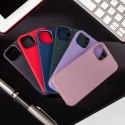 Nakładka Mag Leather do iPhone 13 Pro 6,1" ciemnozielona