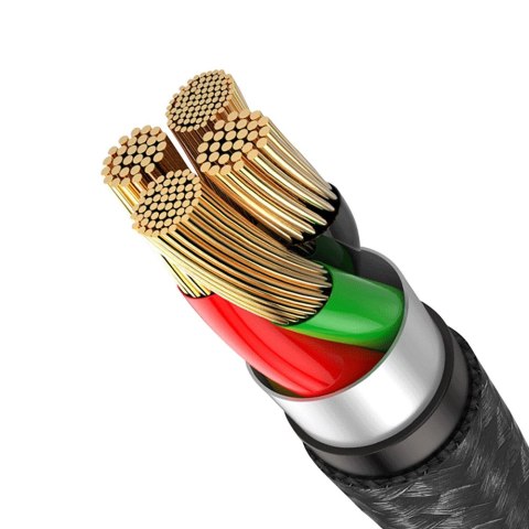 Riversong kabel 3w1 Infinity 05 USB - Lightning + USB-C + microUSB 1,0m czarny C58