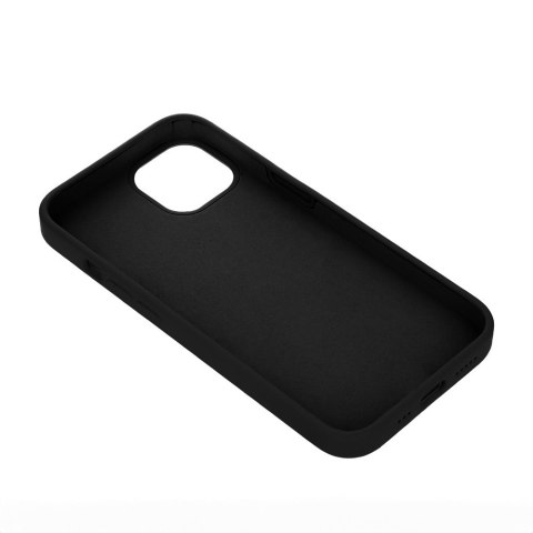 Nakładka Solid Silicon do iPhone 15 6,1" czarna