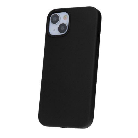 Nakładka Solid Silicon do iPhone 15 6,1" czarna