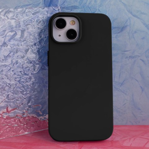 Nakładka Solid Silicon do iPhone 15 6,1" czarna