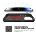 Vmax nakładka Triangle Case do Samsung A35 5G różowo-złota