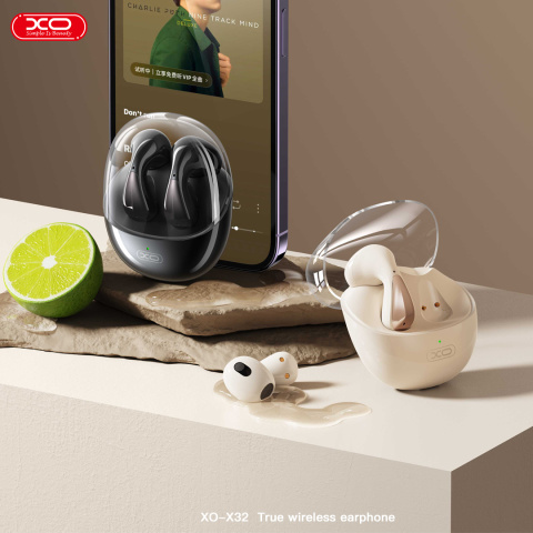 XO słuchawki Bluetooth X32 TWS czarne