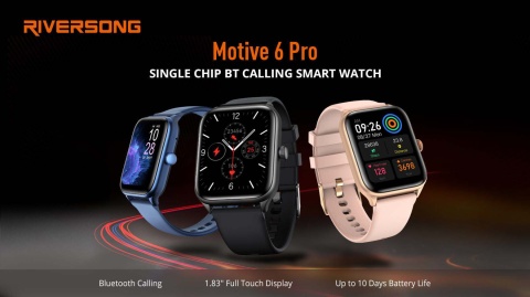 Riversong smartwatch Motive 6 Pro szary SW62