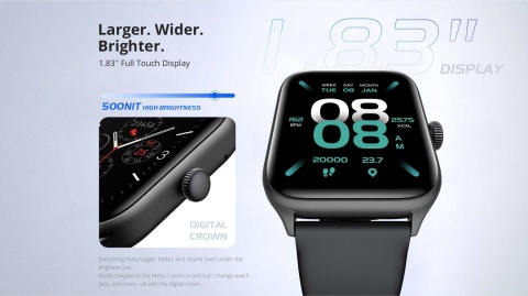 Riversong smartwatch Motive 6 Pro szary SW62