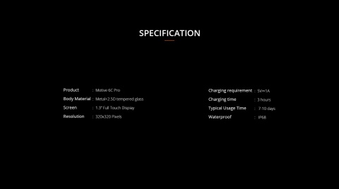 Riversong smartwatch Motive 6C Pro różowo-złoty SW64