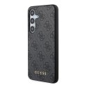 Guess GUHCS24SG4GFGR S24 S921 czarny/black hardcase 4G Metal Gold Logo