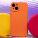 Nakładka Silicon do Motorola Moto G34 5G pomarańczowa