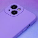 Nakładka Silicon do Motorola Moto G34 5G liliowa