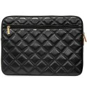 Guess Sleeve GUCS14ZPSQSSGK 14" czarny/black Quilted 4G