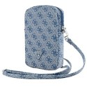 Guess Torebka GUWBZP4GFTSB niebieski/blue Zip 4G Triangle