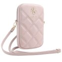 Guess Torebka GUWBZPSQSSGP różowy/pink Zip Quilted 4G