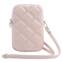 Guess Torebka GUWBZPSQSSGP różowy/pink Zip Quilted 4G