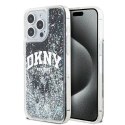 DKNY DKHCP14XLBNAEK iPhone 14 Pro Max 6.7" czarny/black hardcase Liquid Glitter Big Logo