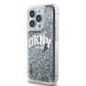 DKNY DKHCP14LLBNAEK iPhone 14 Pro 6.1" czarny/black hardcase Liquid Glitter Big Logo