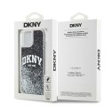 DKNY DKHCP15MLBNAEK iPhone 15 Plus / 14 Plus 6.7" czarny/black hardcase Liquid Glitter Big Logo