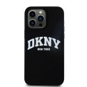 DKNY DKHMP13XSNYACH iPhone 13 Pro Max 6.7" czarny/black hardcase Liquid Silicone White Printed Logo MagSafe