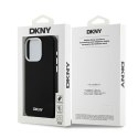 DKNY DKHMP14LSMCHLK iPhone 14 Pro 6.1" czarny/black hardcase Liquid Silicone Small Metal Logo MagSafe