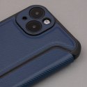 Etui Smart Carbon do iPhone 11 granatowe