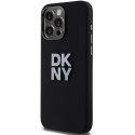 DKNY DKHCP15LSMCBSK iPhone 15 Pro 6.1" czarny/black hardcase Liquid Silicone Metal Logo