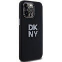 DKNY DKHCP15LSMCBSK iPhone 15 Pro 6.1" czarny/black hardcase Liquid Silicone Metal Logo