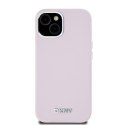 DKNY DKHMP14SSMCHLP iPhone 14 / 15 / 13 6.1" różowy/pink hardcase Liquid Silicone Small Metal Logo MagSafe