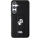 Karl Lagerfeld nakładka do Samsung Galaxy S24 Plus KLHCS24MGSAKCPK czarna HC GRIPSTAND SAFFIANO KC PINS