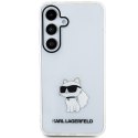 Karl Lagerfeld nakładka do Samsung Galaxy S24 Plus KLHCS24MHNCHTCT transparentna HC IML NFT CHOUPETTE