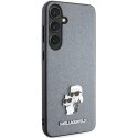 Karl Lagerfeld nakładka do Samsung Galaxy S24 Plus KLHCS24MPSAKCMPG szara HC SAFFIANO KC PIN