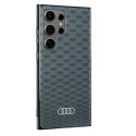 Audi IML Pattern MagSafe Case S24 Ultra S928 szary/grey hardcase AU-IMLMS24U-Q5/D3-GY