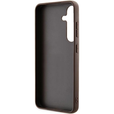 Guess GUHCSA354GMGBR A35 A356 brązowy/brown hardcase 4G Big Metal Logo