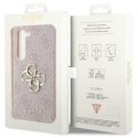 Guess GUHCSA354GMGPI A35 A356 różowy/pink hardcase 4G Big Metal Logo