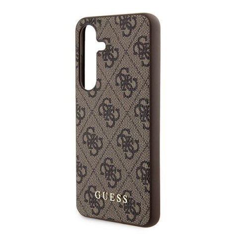 Guess GUOHCSA35G4GFBR A35 A356brązowy/brown hardcase 4G Metal Gold Logo