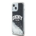 DKNY nakładka do iPhone 15 Plus 6,7" DKHCP15MLBNAEK czarna HC liquid glitters w arch logo