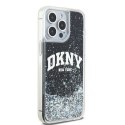 DKNY nakładka do iPhone 15 Pro Max 6,7" DKHCP15XLBNAEK czarna HC liquid glitters w arch logo