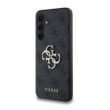 Guess nakładka do Samsung Galaxy A35 GUHCSA354GMGGR czarna HC PU big 4G metal logo