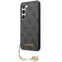 Guess nakładka do Samsung Galaxy A35 GUHCSA35GF4GGR czarna HC PU 4G with charm