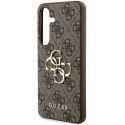 Guess nakładka do Samsung Galaxy A55 GUHCSA554GMGBR brązowa HC PU big 4G metal logo