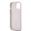 Karl Lagerfeld KLHMP15SSKCHPPLP iPhone 15 / 14 / 13 6.1" różowy/pink hardcase Silicone Karl & Choupette MagSafe